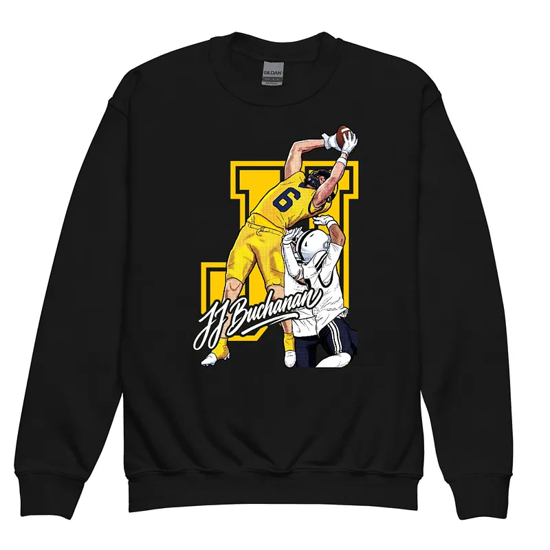 JJ Buchanan Hail Mary Youth Sweatshirt — Black