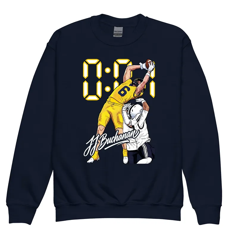 JJ Buchanan Hail Mary Youth Sweatshirt — Navy