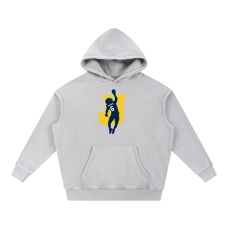 JJ Buchanan Silhouette Oversized Washed Hoodie