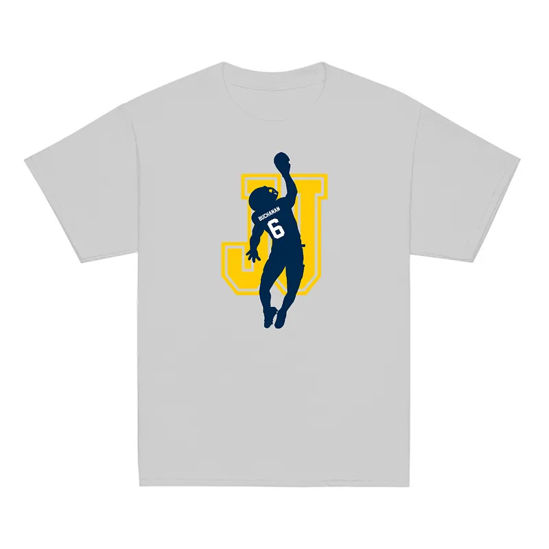 JJ Buchanan Silhouette Youth T-shirt Sport Grey — Sport Grey